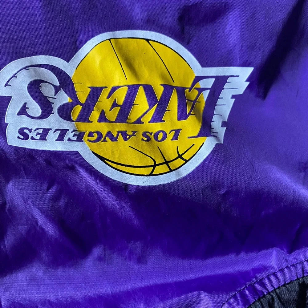 Los Angeles Lakers Colorblock Windbreaker Jacket